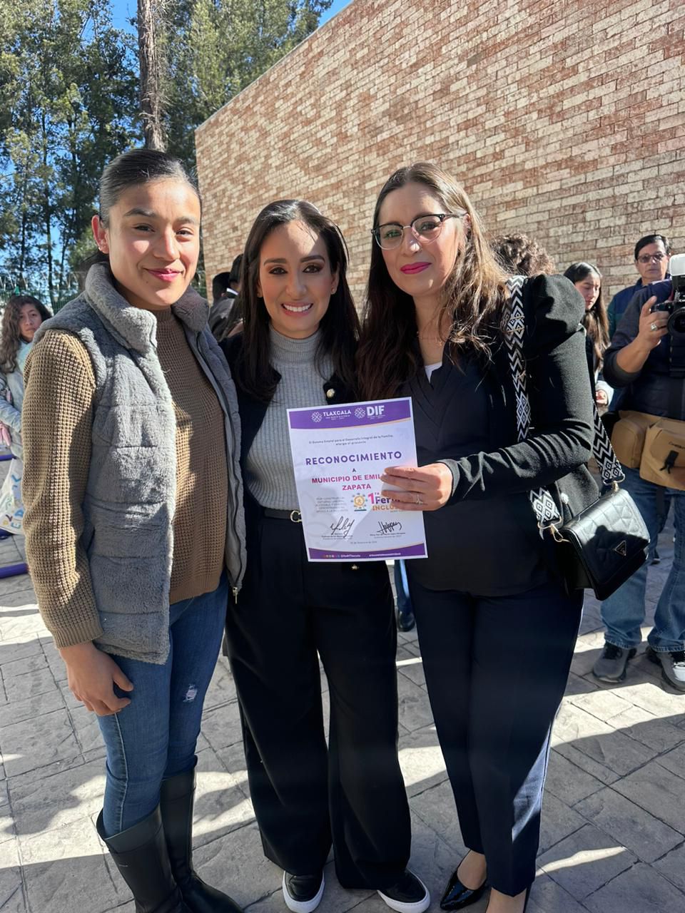 Emiliano Zapata: Reconocido como Municipio Incluyente en la Primera Feria de la Inclusión del Sedif Tlaxcala